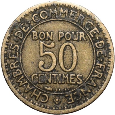 Francja 50 centymów 1929