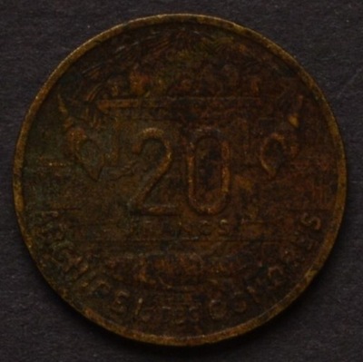 Komory - 20 franków 1964