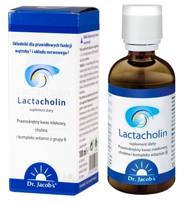 Dr Jacobs LACTACHOLIN cholin witamina B1 B2 B3 B6 B12