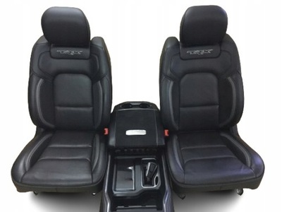 Dodge ram trx v 19 салон сиденья заднее сиденье обшивки обивка кожа фото №1