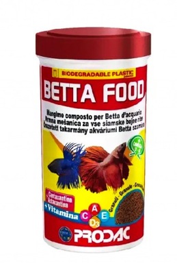 Pokarm dla ryb Prodac Betta Food 100ml, dla Bojowników