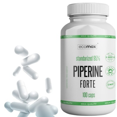 Piperyna Kapsulki Piperine Forte Plus 95 30 Kaps 6969989083 Oficjalne Archiwum Allegro