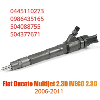 0445110273 ФОРСУНКА ПАЛИВА COMMON RAIL DO FIAT DUCATO IVECO DAILY 2.3D