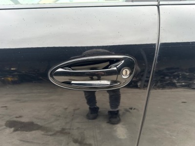 Ручка дверь левый перед porsche panamera 970 eu tief schwarz 041 фото №1