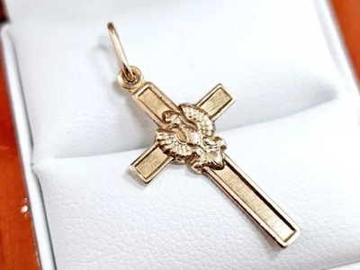 ZŁOTY KRZYZYK PR.585 1,7G