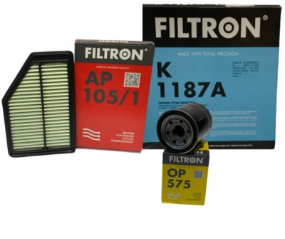 Набор фильтров filtron honda crv iii 2.0 150 km фото №1