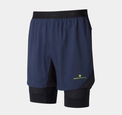 RONHILL Spodenki biegowe 2w1 Twin Short