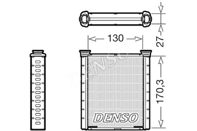 DENSO ŠILDYTUVAS NISSAN MICRA V 0.9 1.0 1.5D 12.16- 