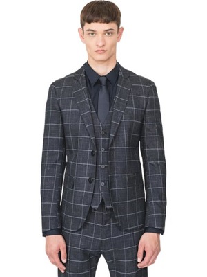 Marynarka Antony Morato elegancka w kratę r. 50/L