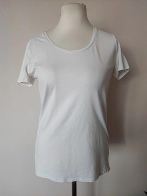 810. Biały t-shirt F&F 44 XXL