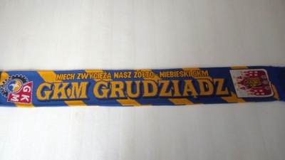 GKM GRUDZIĄDZ SZAL,SZALIK DZIANY DWUSTRONNY.