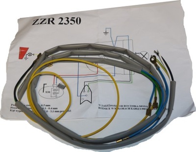 INSTALACJA ELEKTRYCZNA KOMAR 2350 SZARA 2351 delux