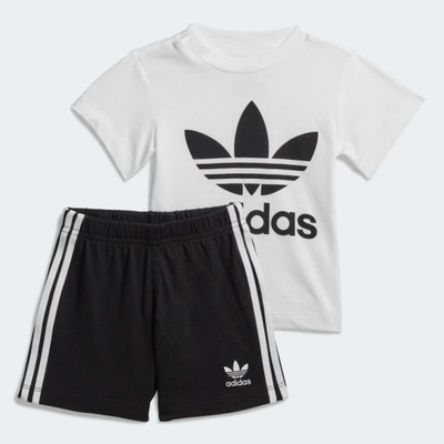 Komplet Adidas Trefoil Shorts Tee Set FI8318 92