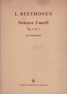 SONATA F-MOLL Op.2 Nr 1 NA FORTEPIAN - Beethoven