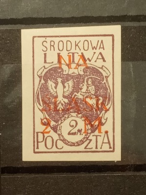 Litwa Środkowa Fi 27 A ** 1921 "Na Śląsk