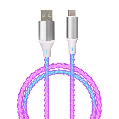 Kabel QUALO USB typ C - USB typ C 1 m biały