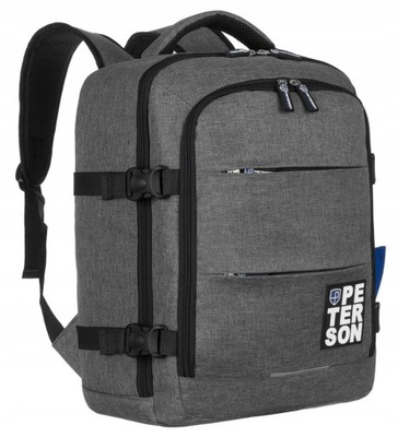 Pojemny podróżny plecak z miejscem na laptopa | Peterson