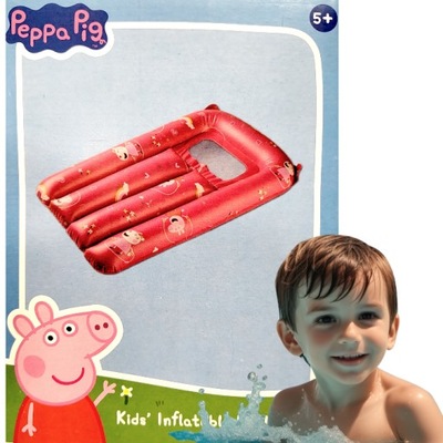 Materac do pływania dla dzieci Świnka Peppa Pig 67 x 43 cm