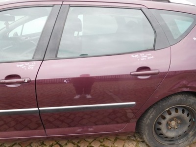 Дверь задняя левая kkcd peugeot 407 kombi 2.0 b фото №1