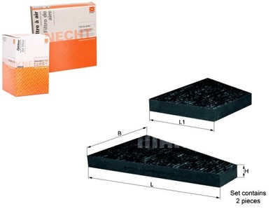 Knecht фильтр кабины с углем bentley continental c фото №1