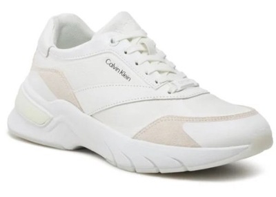 Calvin Klein buty Elevated Runner Lace Up biały 36