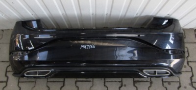 Бампер задняя vw polo 6 vi 2gs r-line lift 21- фото №1