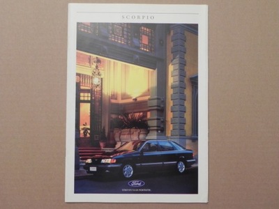 Prospekt - FORD SCORPIO - 1988 r