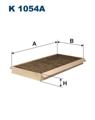 K1054A FILTER CABINS CARBON  