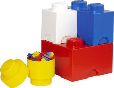 Zestaw pojemników na klocki Lego Storage Brick Multi-Pack 4 szt.