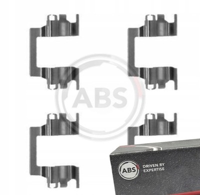 Набор монтажный тормозных колодок тормозных isuzu trooper ii фото №1