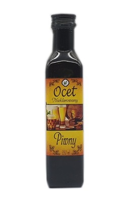 Ocet Piwny Nieklarowany 250 ml Specjały Strzechy