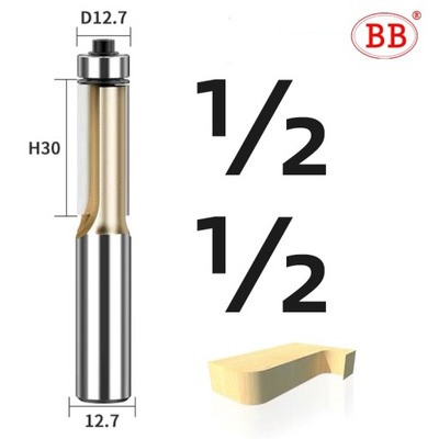 1-2X1-2 BB ROUTER BIT ПІДШИПНИК SPIRALNE I PROSTE NA