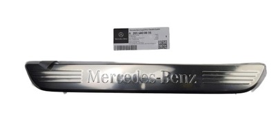 Молдинг поріг передня ліва права метал mercedes klasa c e glc eqc фото №1