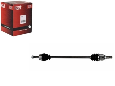 Приводной вал toyota aygo 1.0 05- p hart фото №1