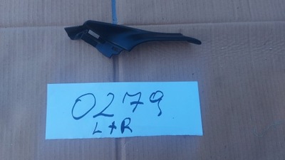 Заглушка жабо правая toyota highlander 20- фото №1