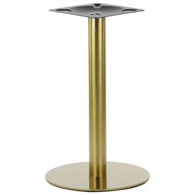 Noga do stołu podstawa do stolika stelaż pod stół złoty glamour