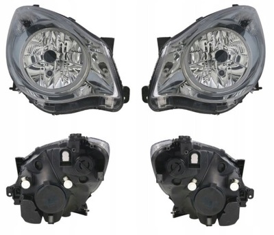 Фара лампа opel agila 08- oryg valeo l+p фото №1