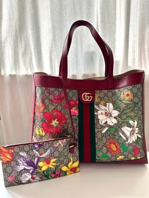 Gucci Floral duża oryginał torebka