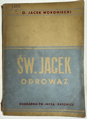 Św Jacek Odrowąż 1947 r Woroniecki