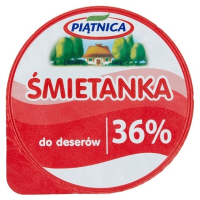 Piątnica Śmietana do deserów 36% 200 g