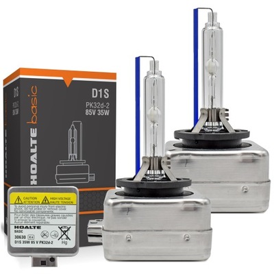 D1S 8000K HOALTE BASIC LAMPS XENON 35W 85V 2SZT/KPL MERCEDES E W211 W212  