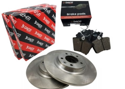 Тормозные диски тормозные колодки задняя citro c5 iii peugeot 407 508 607 фото №1