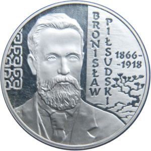 10 Złotych 2008 Bronisław Piłsudski Mennicza (UNC)