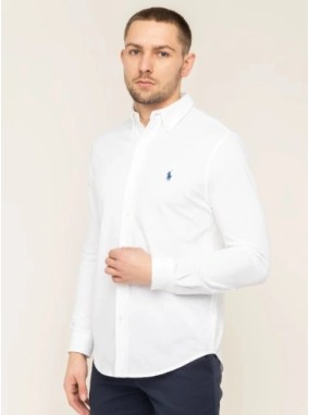 POLO RALPH LAUREN BIAŁA KOSZULA L SLIM FIT