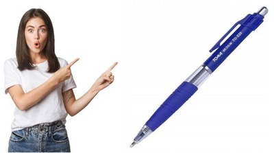 Długopis TOMA MEDIUM niebieski