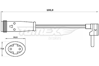 SENSOR KLOCK. HAMULC. DB C,E,S-KLASA  