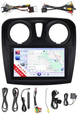 RADIO NAWIGACJA ANDROID DACIA LOGAN 2 SANDERO 2 3/32 GB DSP CARPLAY LTE