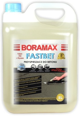 FASTBET 5L przyspieszacz do zapraw betonu Boramax