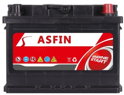 Akumulator ASFIN 12V 55Ah 480A (EN)