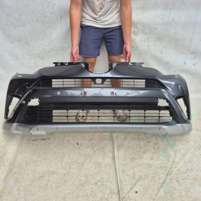 Toyota rav4 iv 4 lift 15-19 бампер перед передний sprysk pdc фото №1